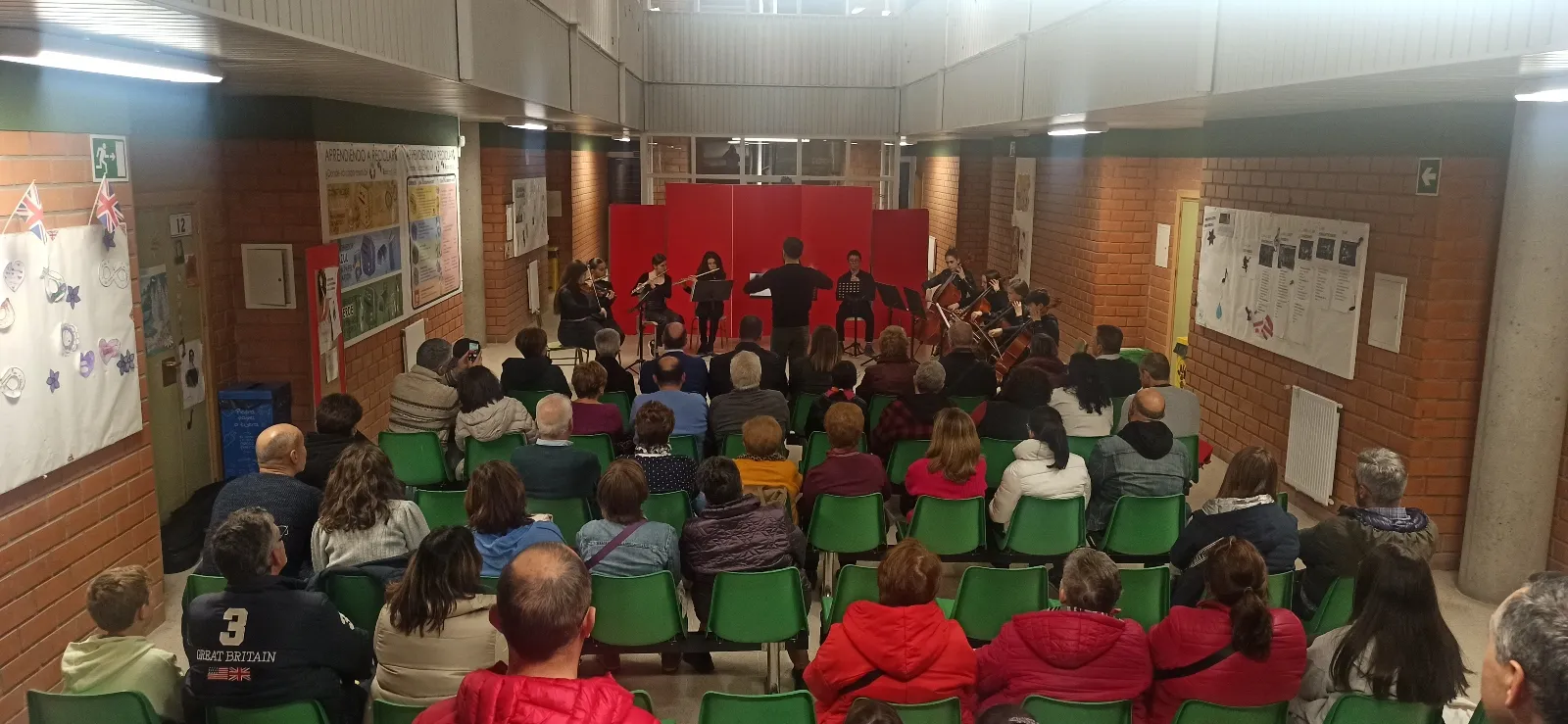 Santa Cecilia en el Centro Profesional de Música Antonio Machado.