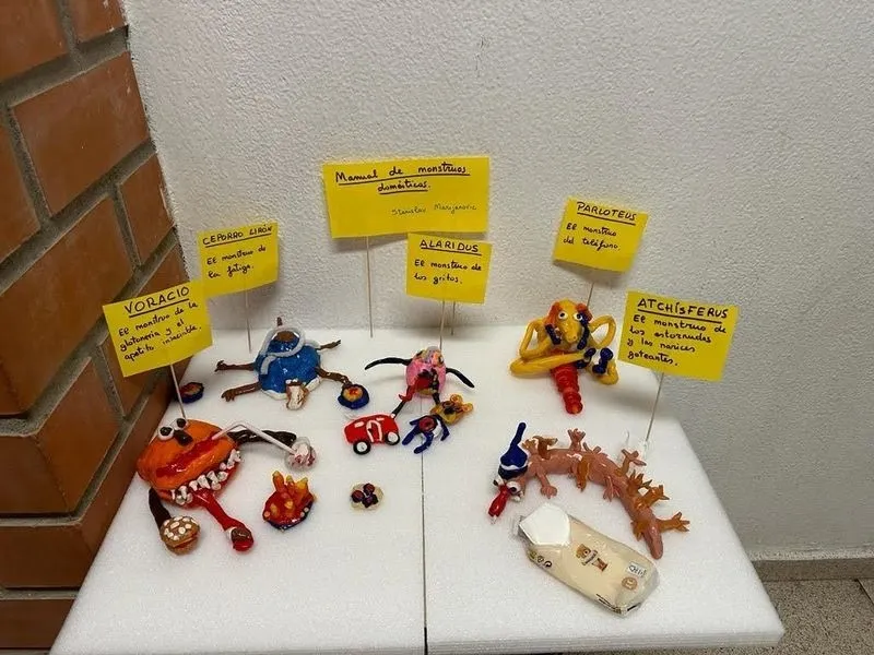 Foto 3 - El colegio Antonio Machado obtiene el primer premio del concurso de Monstruos del IV Sal&oacute;n del Libro Infantil y Juvenil