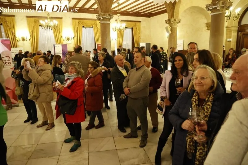 Presentación Anual de los Vinos de la DOP Sierra de Salamanca en el Casino. Fotos: David Sañudo
