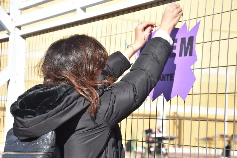 Foto 10 - El IES Mateo Hern&aacute;ndez se une al F&eacute;lix Rodr&iacute;guez de la Fuente y al Jos&eacute; Herrero contra la violencia hacia la mujer