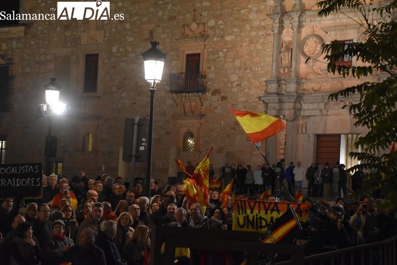 Salamanca: concentración contra la ley de amnistía