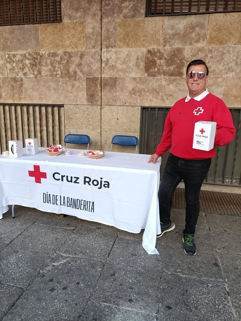 Miguel Ángel Lora, voluntario de Cruz Roja.