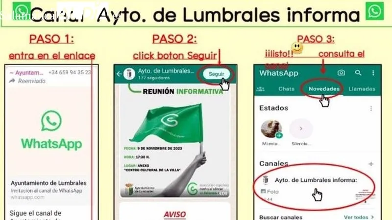 Foto 4 - El Ayuntamiento de Lumbrales abre un Canal de WhatsApp para acercar la informaci&oacute;n a los vecinos
