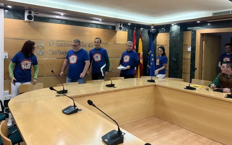 Pleno extraordinario en el Ayuntamiento de Carbajosa.