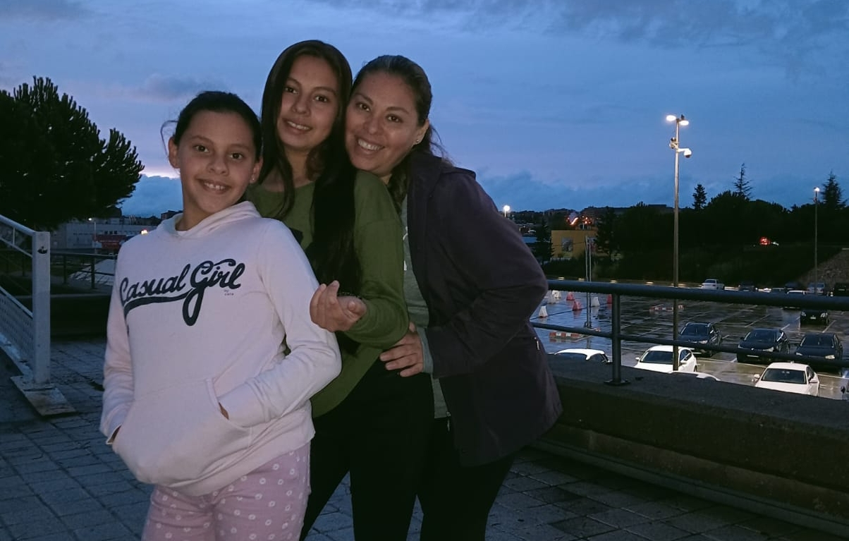 Carmen Josefina Infante, mujer migrante con tres hijos: Lo que más me gusta de Salamanca es la seguridad y la tranquilidad que no tenía en Venezuela
