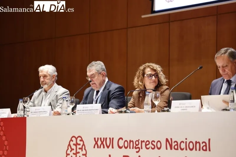 XXVI Congreso Nacional de Psiquiatría en Salamanca, que hoy ha visitado. Foto de David Sañudo