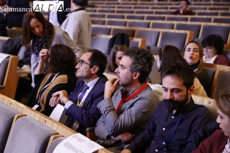 XXVI Congreso Nacional de Psiquiatría en Salamanca, que hoy ha visitado. Foto de David Sañudo