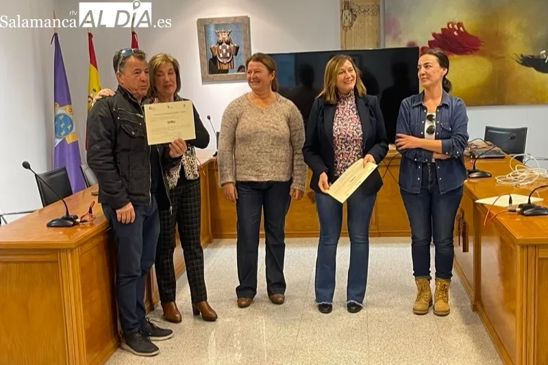 El Ayuntamiento acogía la clausura del programa Peñaranda Natura