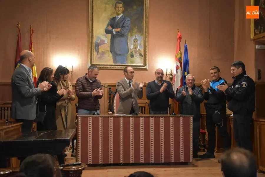 Foto 6 - Promete su cargo un nuevo agente de la Polic&iacute;a Local de Ciudad Rodrigo
