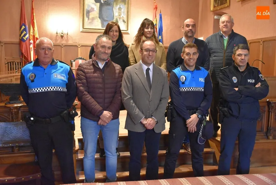 Foto 7 - Promete su cargo un nuevo agente de la Polic&iacute;a Local de Ciudad Rodrigo