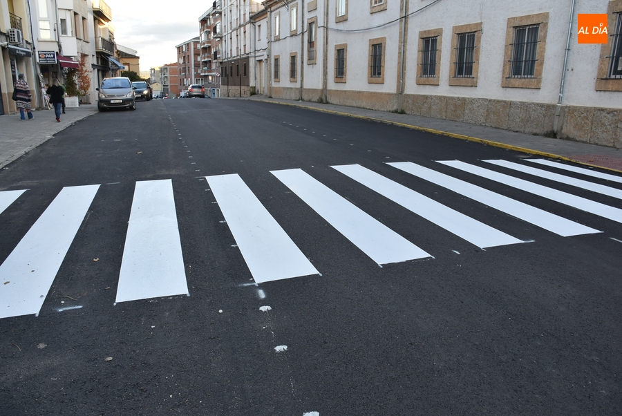 Foto 3 - Los pasos de cebra de la Avenida de Béjar están de vuelta