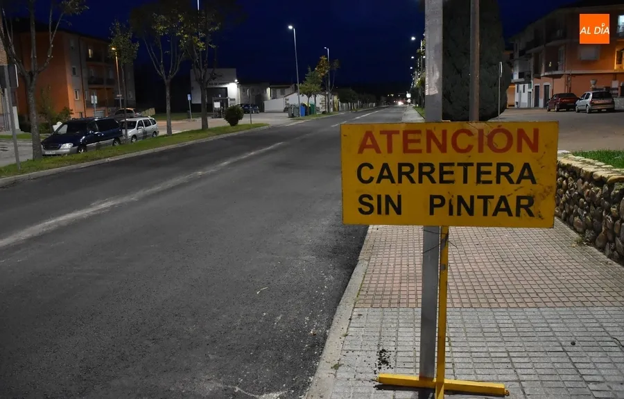 Foto 2 - Completado el asfaltado de la Avenida de B&eacute;jar