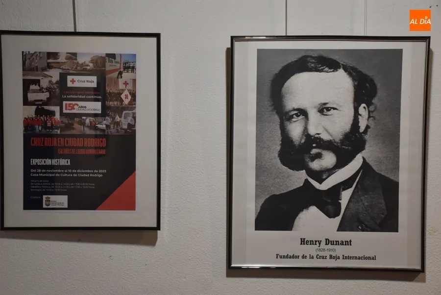 Foto 3 - Cruz Roja rememora en una exposici&oacute;n sus 150 a&ntilde;os de trayectoria en Ciudad Rodrigo