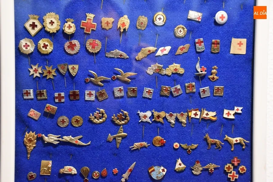Foto 5 - Cruz Roja rememora en una exposici&oacute;n sus 150 a&ntilde;os de trayectoria en Ciudad Rodrigo