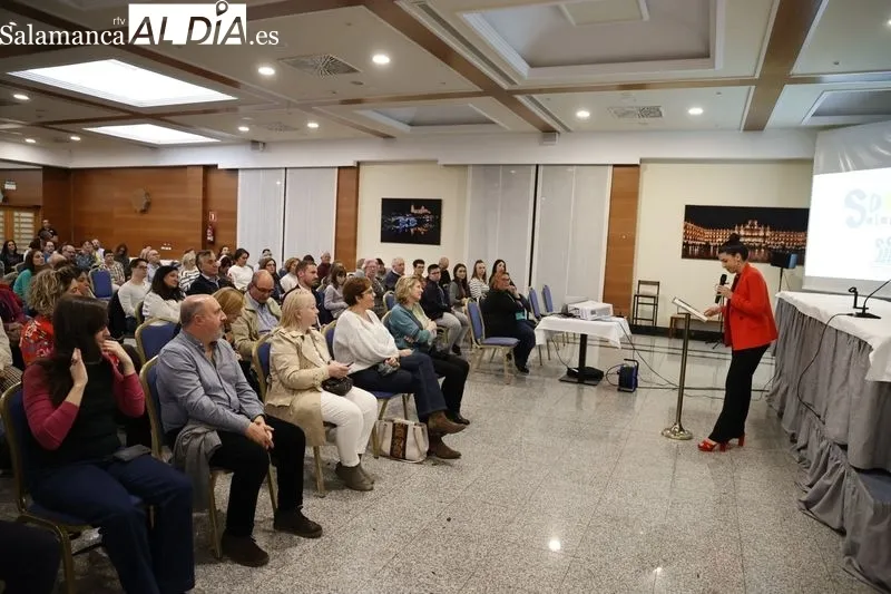 Presentación del calendario Down Salamanca en el Hotel IBB Recoletos Coco. Fotos: David Sañudo.