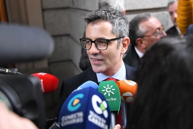 El ministro de la Presidencia, Relaciones con las Cortes y Memoria Democrática en funciones, Félix Bolaños. Foto archivo EP