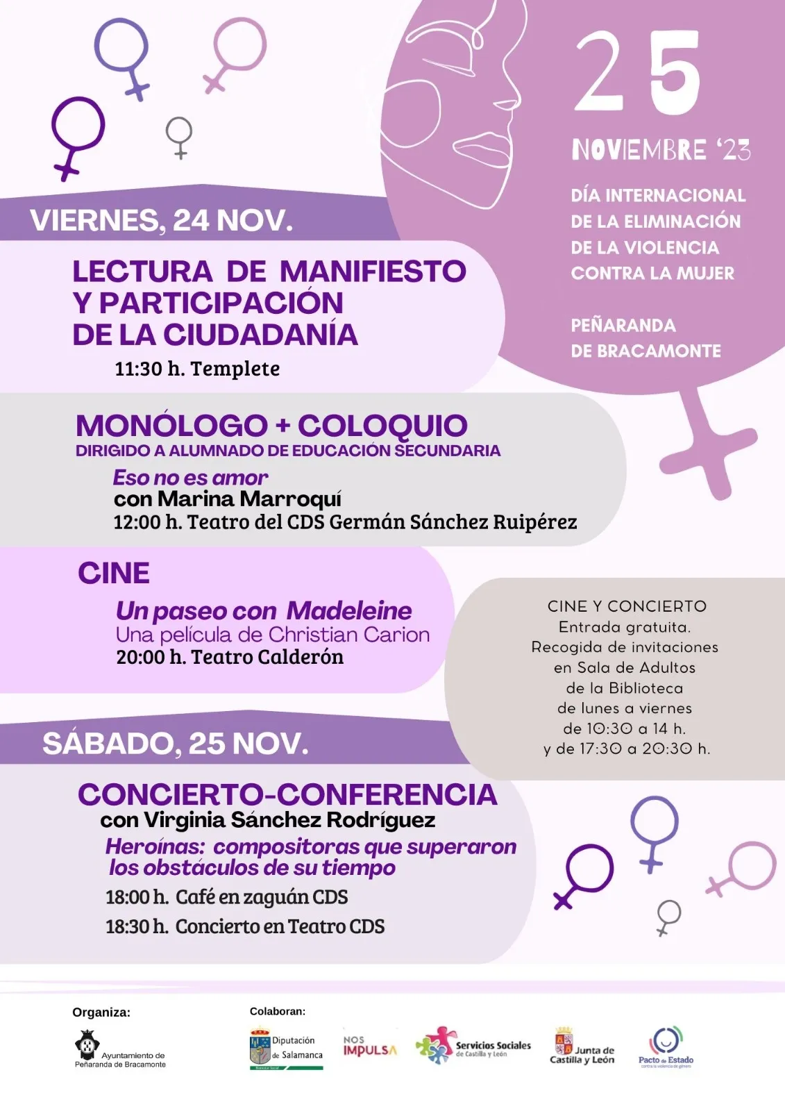 Foto 5 - Dos jornadas de actividades para conmemorar el 25N en Pe&ntilde;aranda