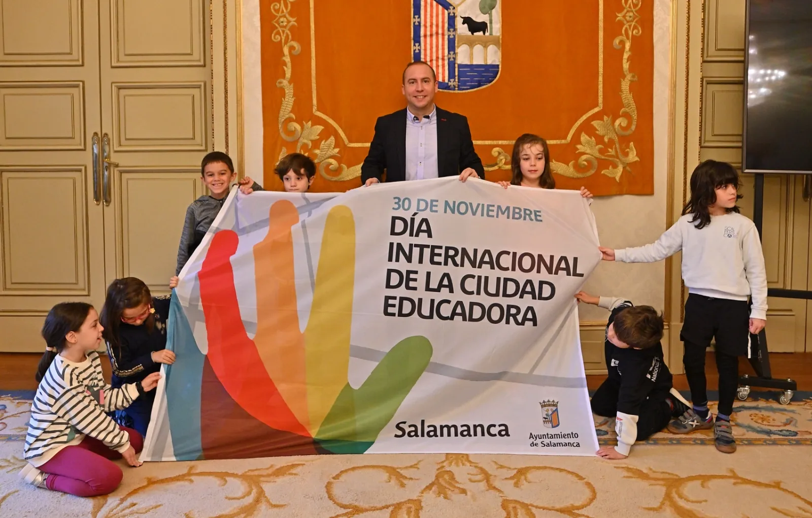 Día de la Ciudad Educadora en el Ayuntamiento de Salamanca