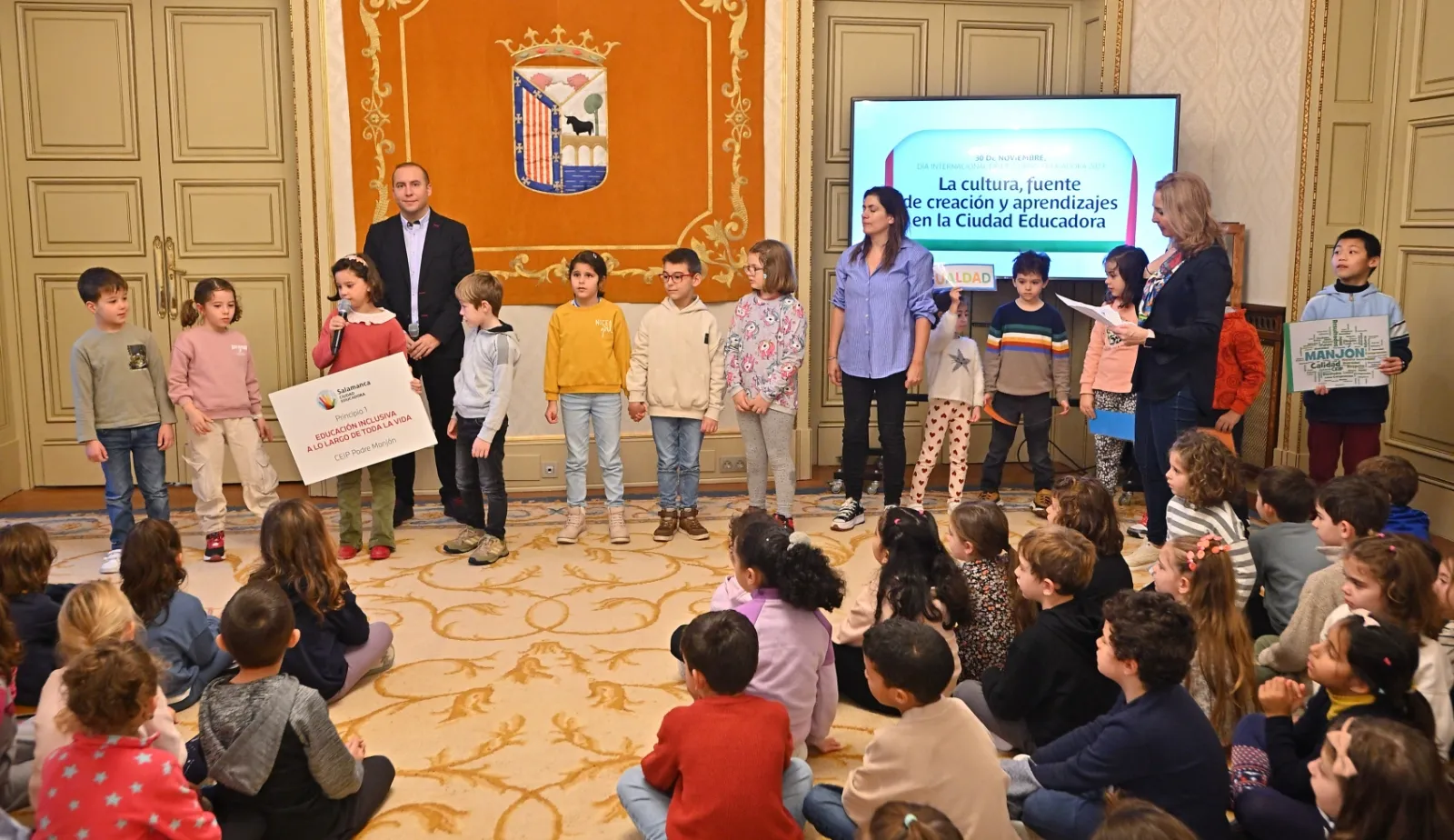 Día de la Ciudad Educadora en el Ayuntamiento de Salamanca