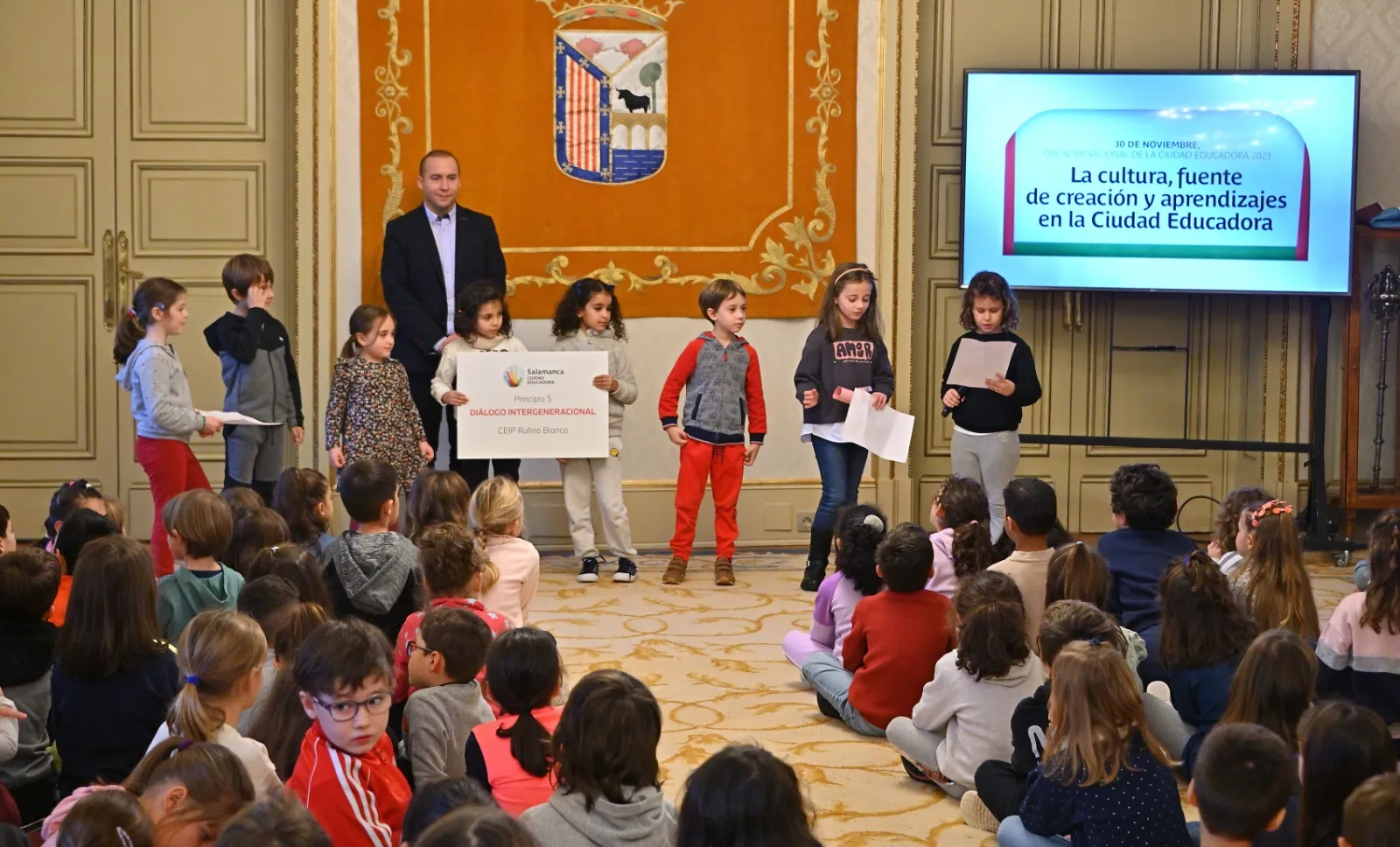 Día de la Ciudad Educadora en el Ayuntamiento de Salamanca