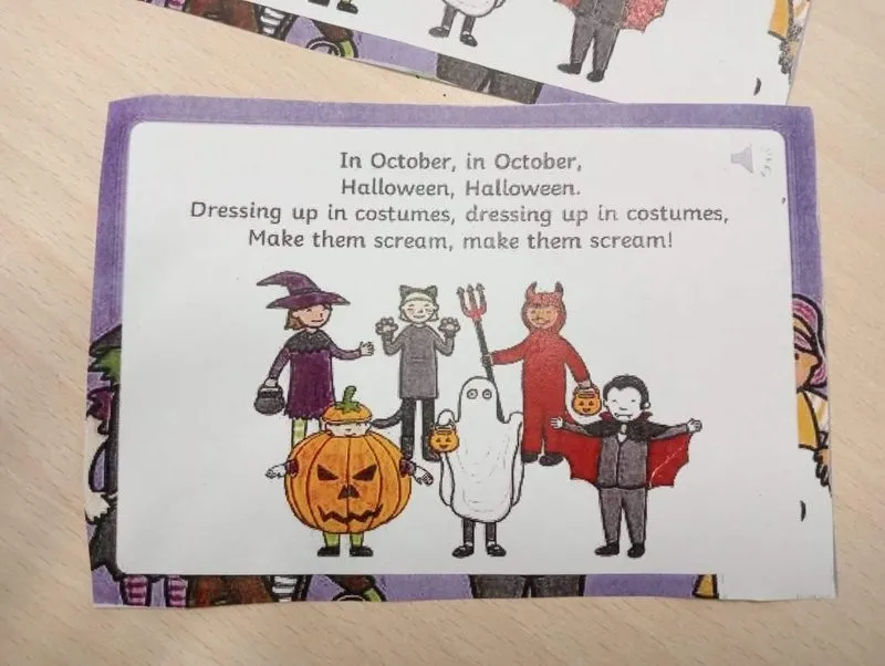 Foto 2 - Los alumnos de Primaria del San Juan Bosco disfrutan y aprenden con actividades de Halloween en ingl&eacute;s