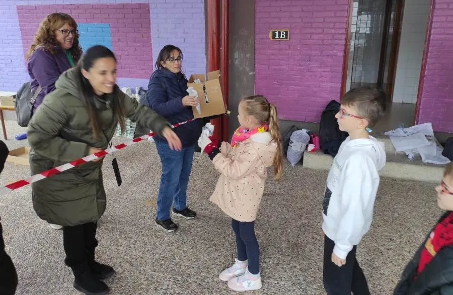 Foto 4 - El Colegio Mir&oacute;briga disfruta de una casta&ntilde;ada de la mano de su AMPA