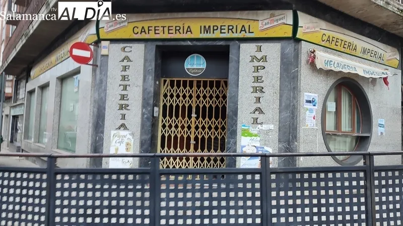 Algunos de los negocios de la calle principal de Vitigudino cerrados los últimos años, en su mayoría por jubilación, y que no encuentran relevo / CORRAL 
