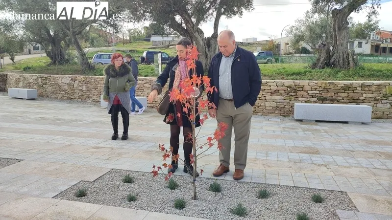 Clausura del taller de empleo de 'Pavimentación y piedra natural' en Villarino de los Aires / CORRAL