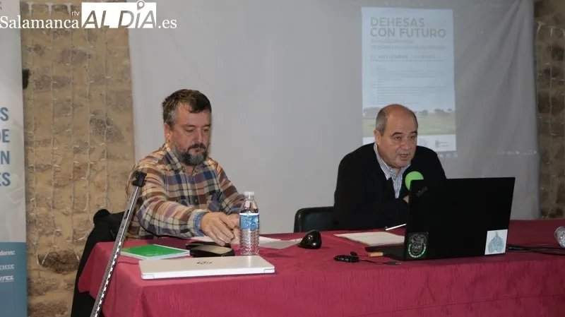 Desarrollo de la jornada técnica 'Dehesas con futuro' en Cipérez / CORRAL