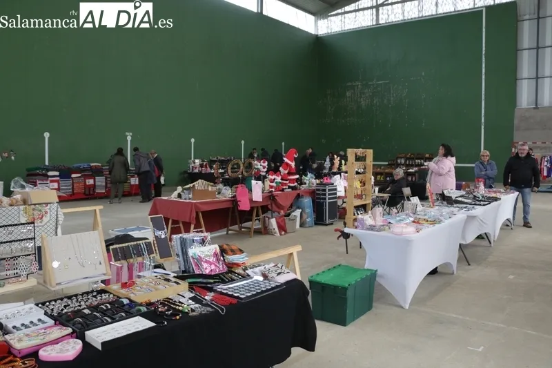 Exito del mercadillo solidario celebrado en Villar de Peralonso a beneficio de Cruz Roja / CORRAL 