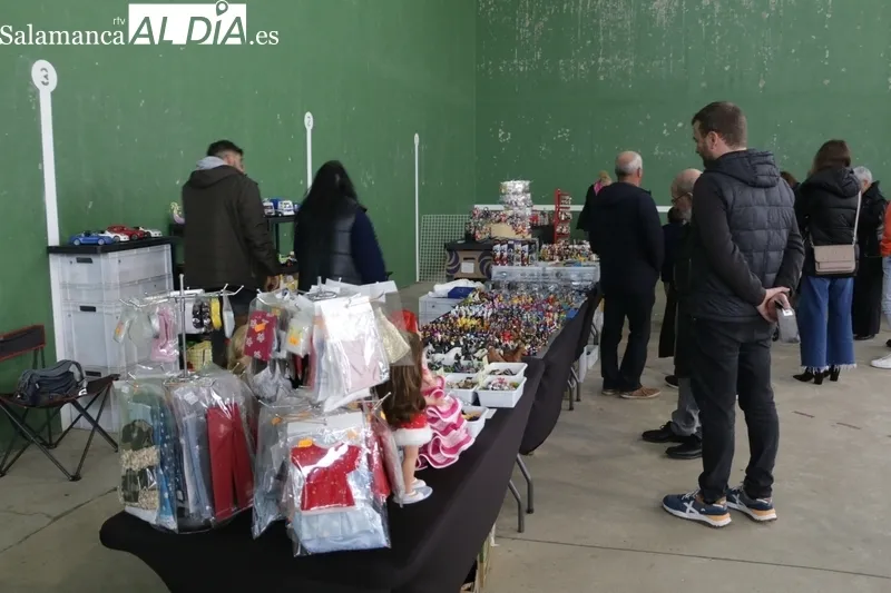 Exito del mercadillo solidario celebrado en Villar de Peralonso a beneficio de Cruz Roja / CORRAL 