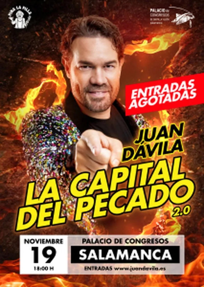 Juan Dávila actuará en el Palacio de Congresos.