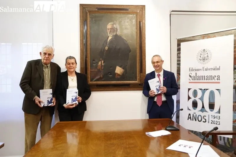 Presentación en el Rectorado de la USAL del libro 'Miguel de Unamuno. Epistolario II (1900-1904)'. Foto de David Sañudo