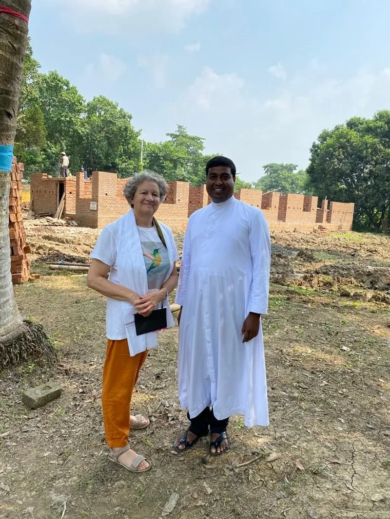 Imágenes del viaje de Ana Isabel García a India.