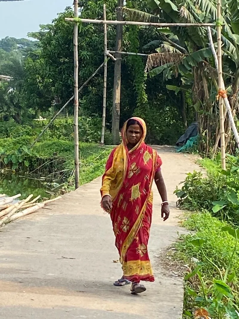 Imágenes del viaje de Ana Isabel García a India.