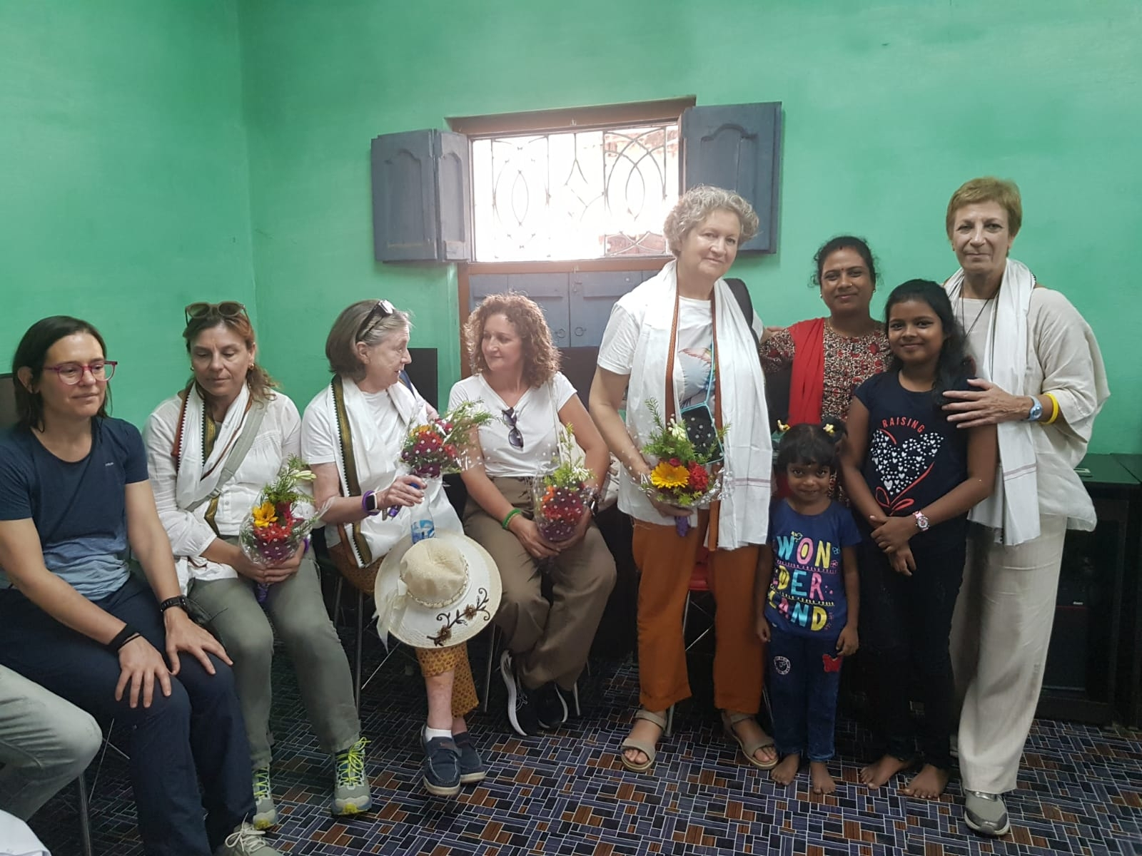 Imágenes del viaje de Ana Isabel García a India.