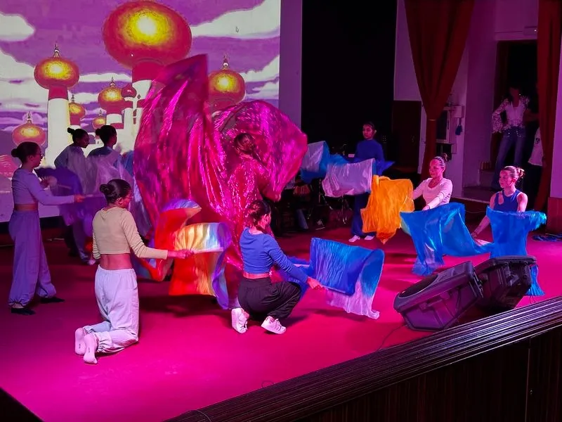 Imágenes del Festival Santa Cecilia en el Colegio San Agustín.