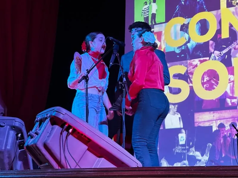Imágenes del Festival Santa Cecilia en el Colegio San Agustín.