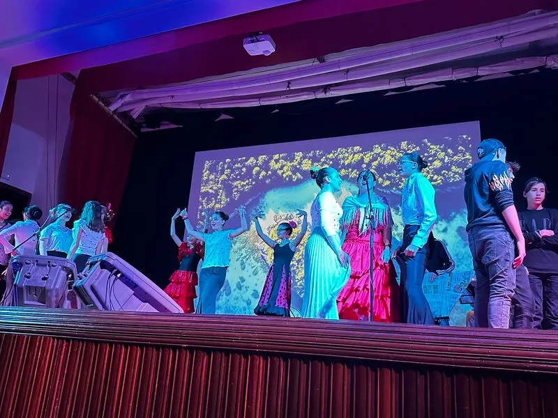 Imágenes del Festival Santa Cecilia en el Colegio San Agustín.
