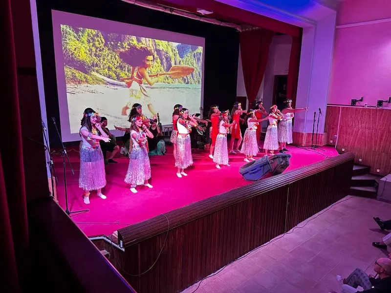 Imágenes del Festival Santa Cecilia en el Colegio San Agustín.