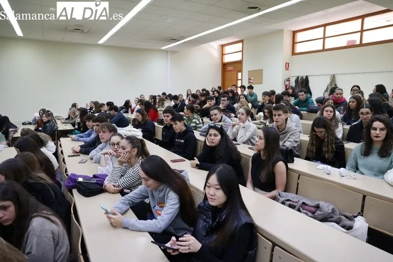 Jornada ‘Inteligencia Artificial y sostenibilidad: transformando el mundo empresarial’, un evento de Salamanca Tech en la Facultad de Economía y Empresa de la USAL. Foto de David Sañudo