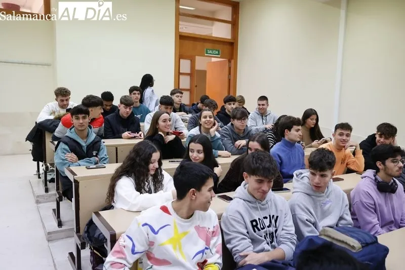 Jornada ‘Inteligencia Artificial y sostenibilidad: transformando el mundo empresarial’, un evento de Salamanca Tech en la Facultad de Economía y Empresa de la USAL. Foto de David Sañudo