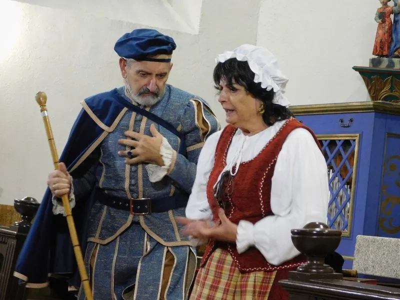 Foto 4 - Sepulcro-Hilario vive un d&iacute;a especial con la representaci&oacute;n de &lsquo;Buscando a Nebrija&rsquo;