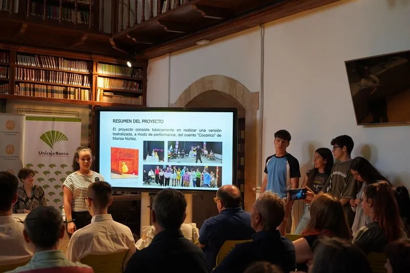 Presentación de los proyectos ganadores de 'Talent Junior' en la edición anterior.