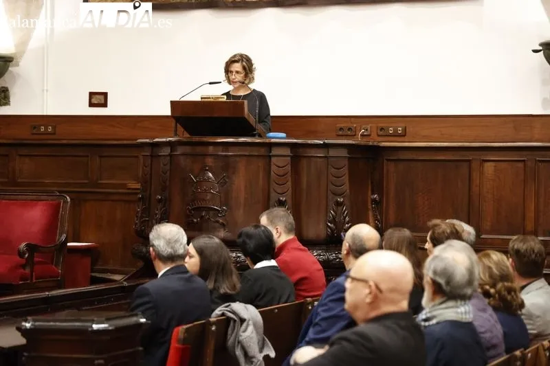 Acto de incorporación la Real Academia de Medicina de Salamanca. Fotos: David Sañudo.