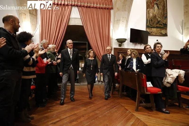 Acto de incorporación la Real Academia de Medicina de Salamanca. Fotos: David Sañudo.