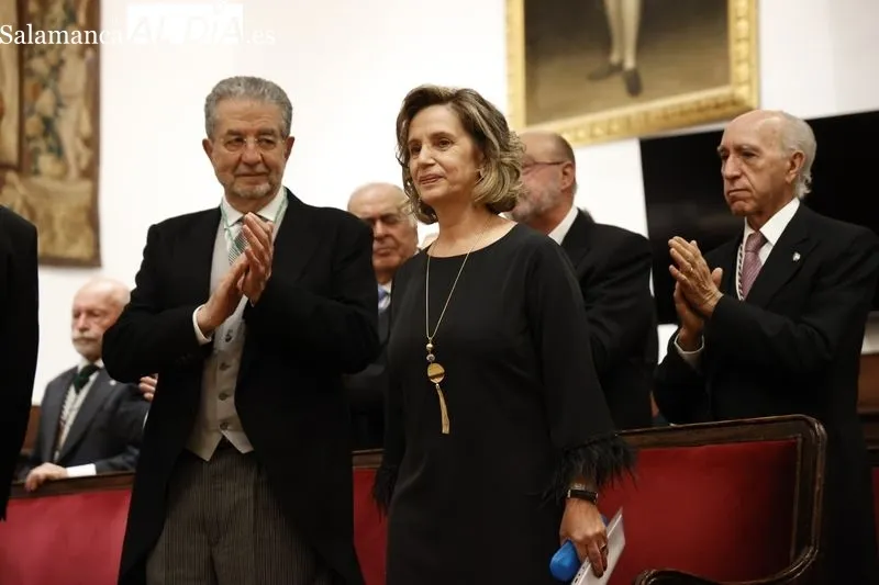 Acto de incorporación la Real Academia de Medicina de Salamanca. Fotos: David Sañudo.