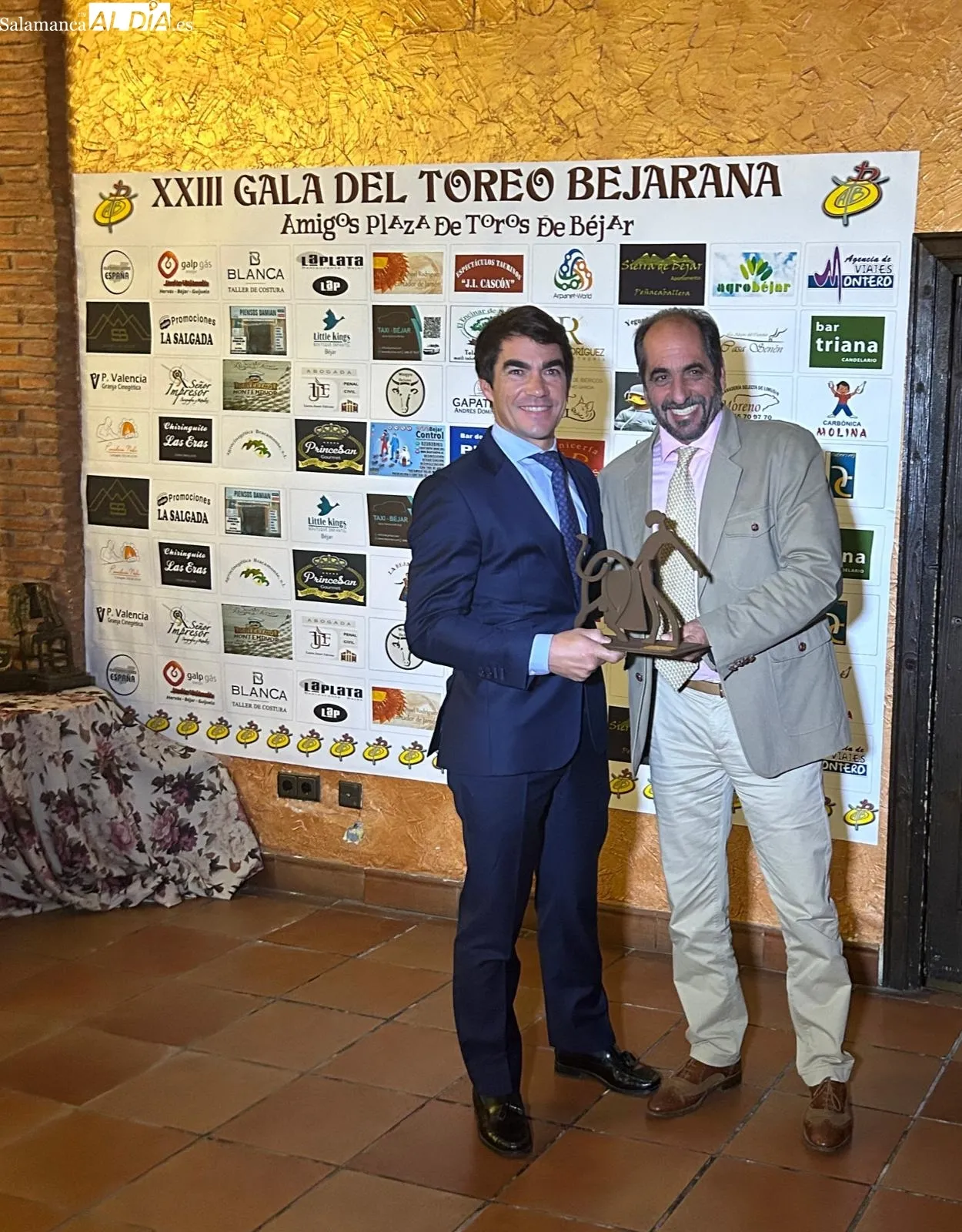 Foto 2 - B&eacute;jar premia a los mejores de la temporada taurina