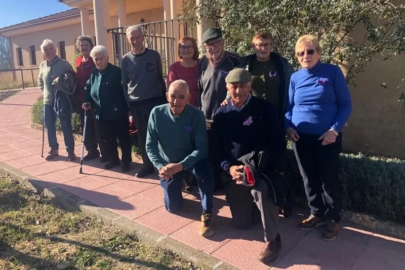 Mayores y niños de la zona de influencia de Escuelas Campesinas en el noroeste de la provincia se sumaron al Día Contra la Violencia de Género 