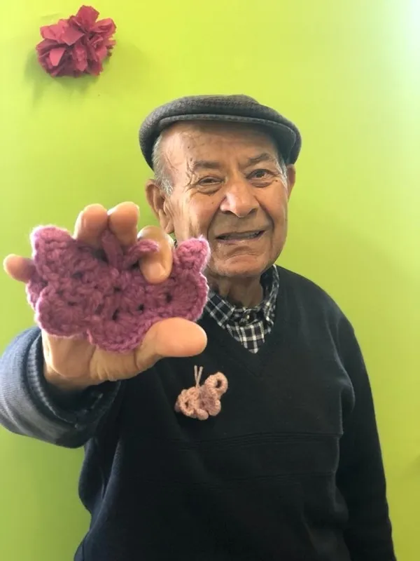 Mayores y niños de la zona de influencia de Escuelas Campesinas en el noroeste de la provincia se sumaron al Día Contra la Violencia de Género 